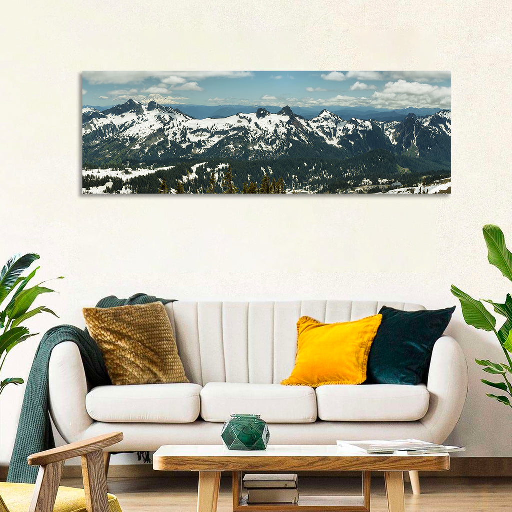 Mount Adams Snow Peaks Wall Art