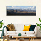 Snow-capped Afghan Mountains Wall Art