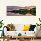 Ohio River Paden City at Dusk Wall Art