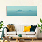 Sumbing and Sindoro Volcanoes Wall Art