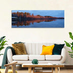 Lake Livingston Pier at Golden Hour Wall Art