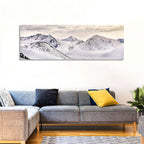 Zaili Alatay Snow Peaks Wall Art