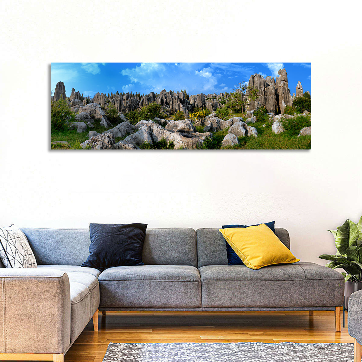 Shilin Stone Forest Wall Art