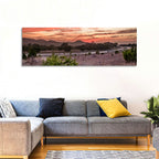 Sunset Curve on Texas Highway 16 Wall Art