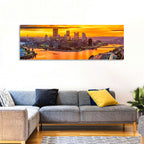 Pittsburgh Skyline at the Point Wall Art