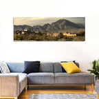 Afghan Mountain Village Wall Art