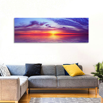 Bay Beach Sunset Wall Art