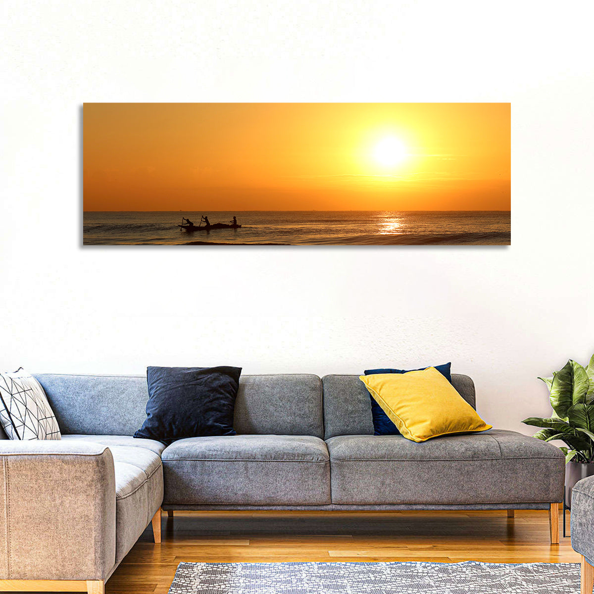 Puri Beach Sunrise Wall Art