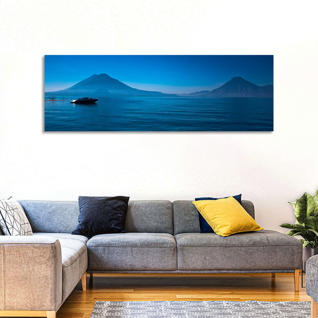 Boat on Lake Atitlán Wall Art