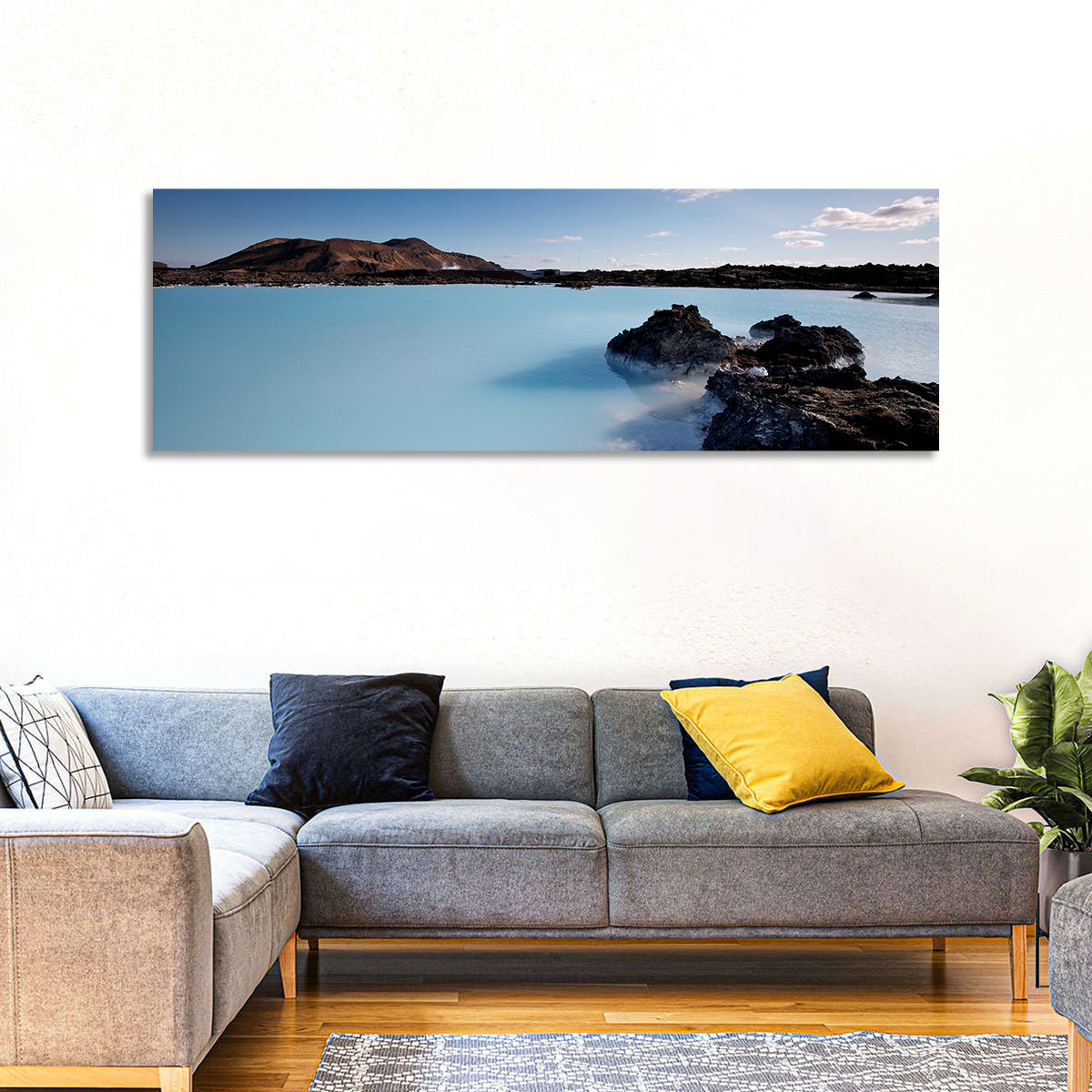 Blue Lagoon in Grindavík, Iceland Wall Art