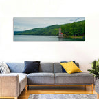 Otsego Lake View with Stone Tower Wall Art