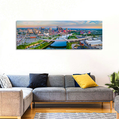 Nashville Cityscape Wall Art
