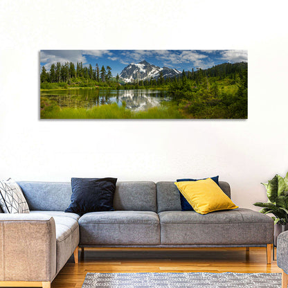 Mt Shuksan from Picture Lake Wall Art