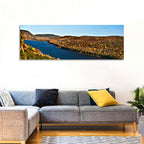 Lake of the Clouds Golden Hour Wall Art