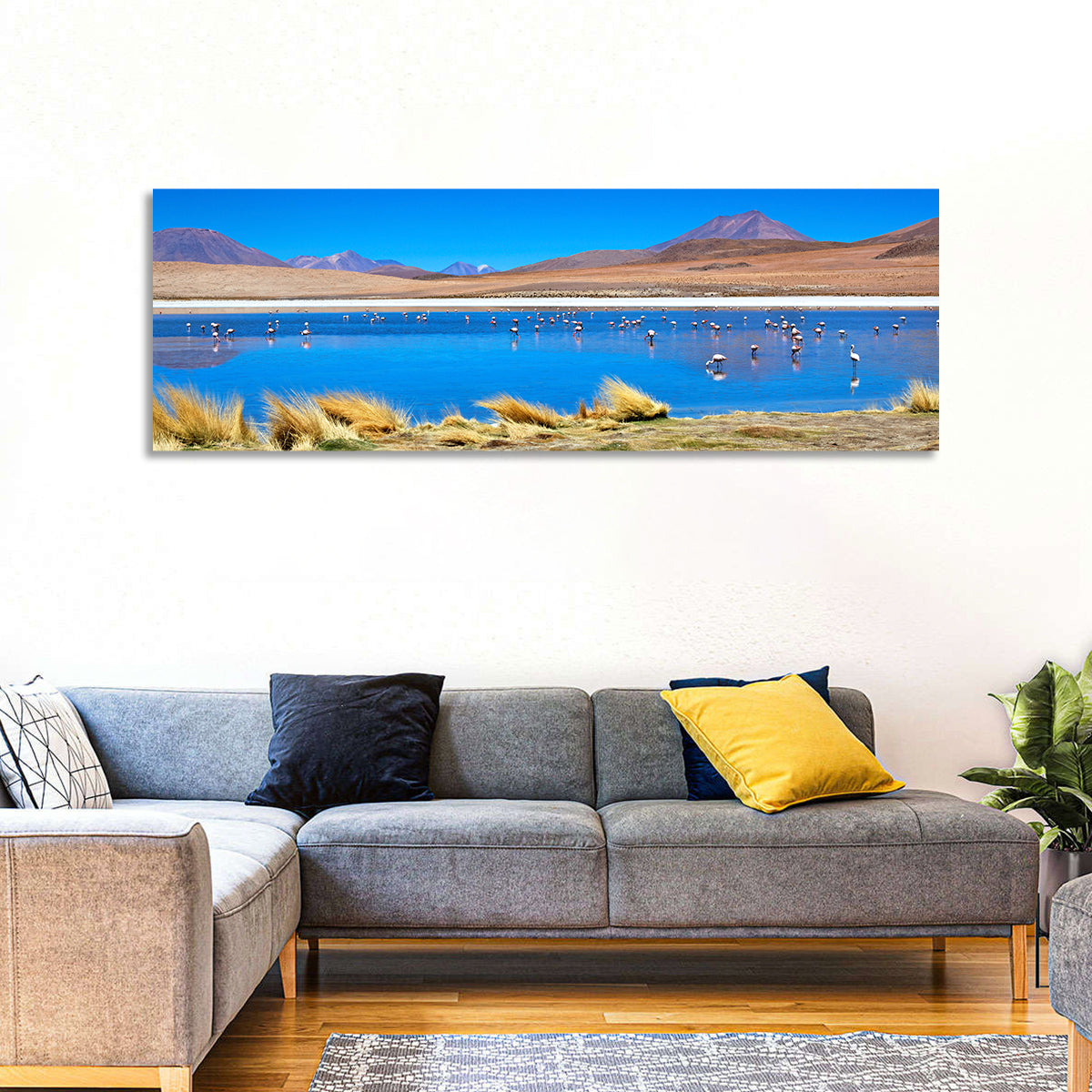 Laguna Flamingo Lake Wall Art