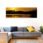 Lake Weiss Sunset Reflection Wall Art