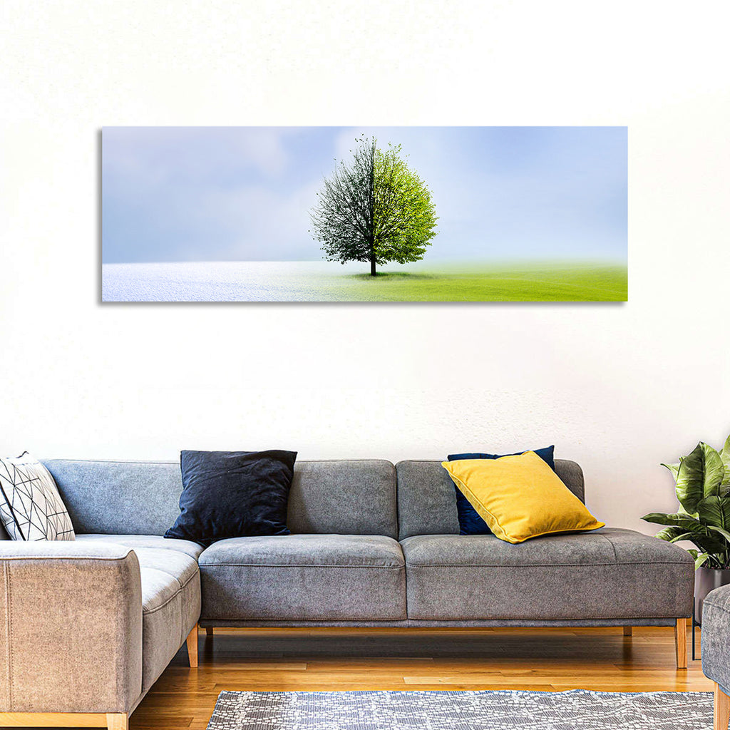 Winter to Spring Tree Wall Art