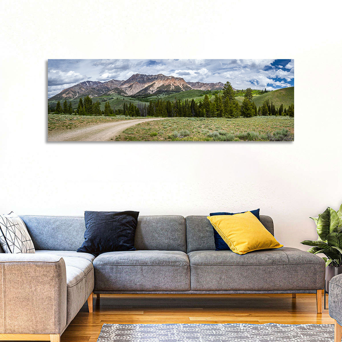 Boulder Peak Idaho Wall Art