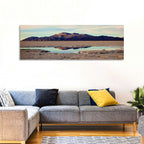 Salinas Grande Salt Flat Reflection Wall Art