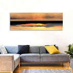 Lake Pleasant Golden Sunset Wall Art