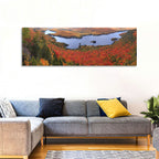 Lake Monroe Autumn Vista Wall Art