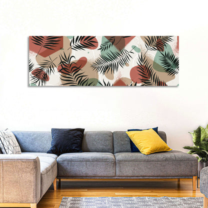 Geometric Tropical Patterns Wall Art