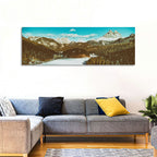 Lago Di Misurina Winter View Wall Art