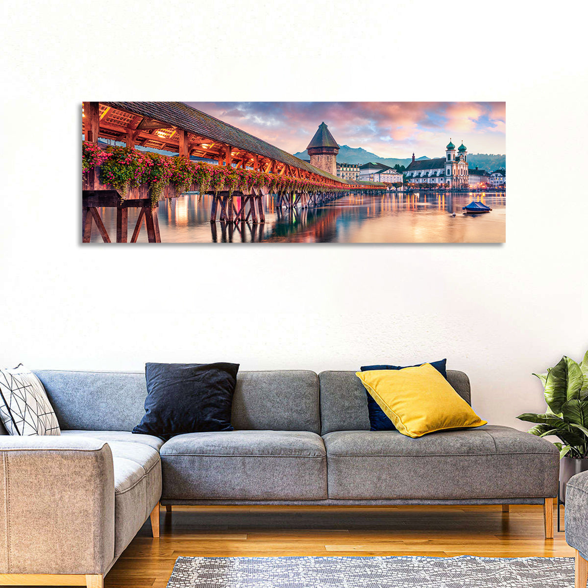 Chapel Bridge, Lucerne Wall Art