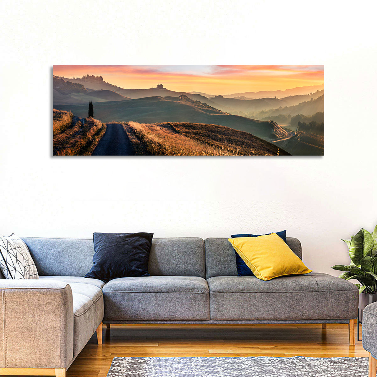 Country Road in Tuscany Wall Art