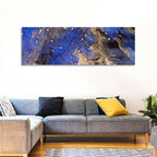 Blue Rush Abstract Wall Art