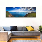 Sidmouth Cliffs and Sea View Wall Art