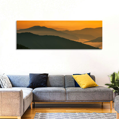 Mountains Valley Wall Art