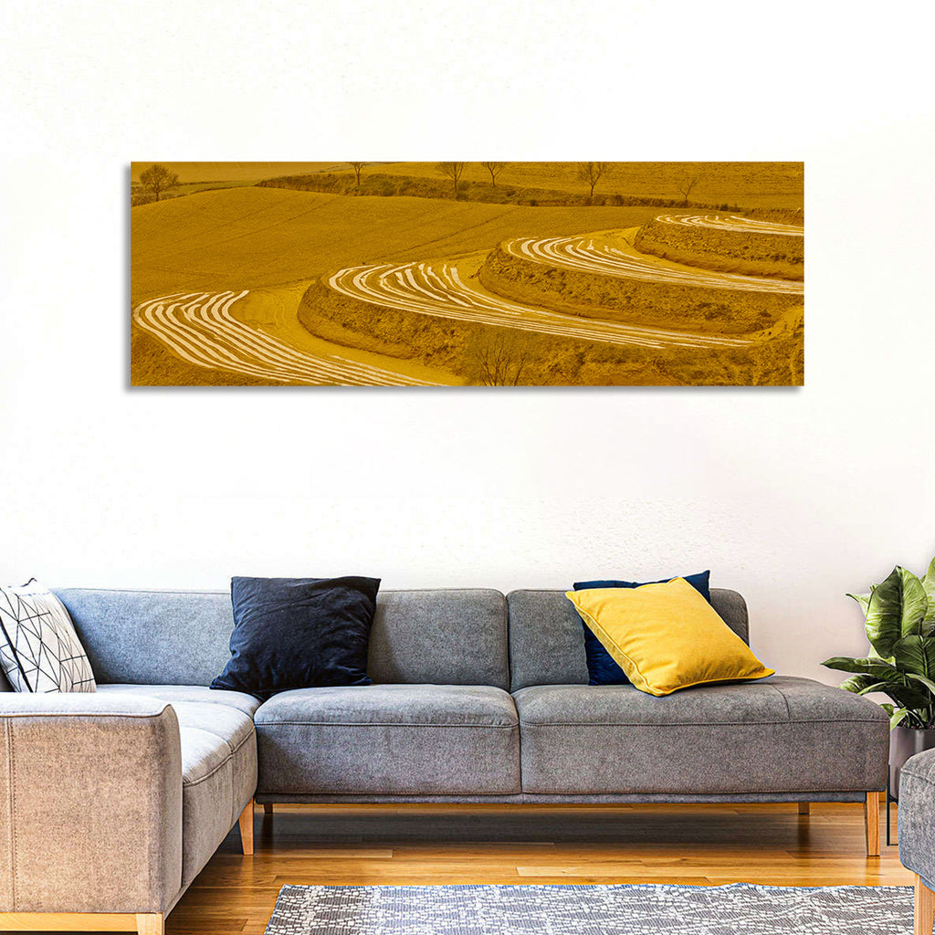 Loess Plateau Terraced Farmland Wall Art