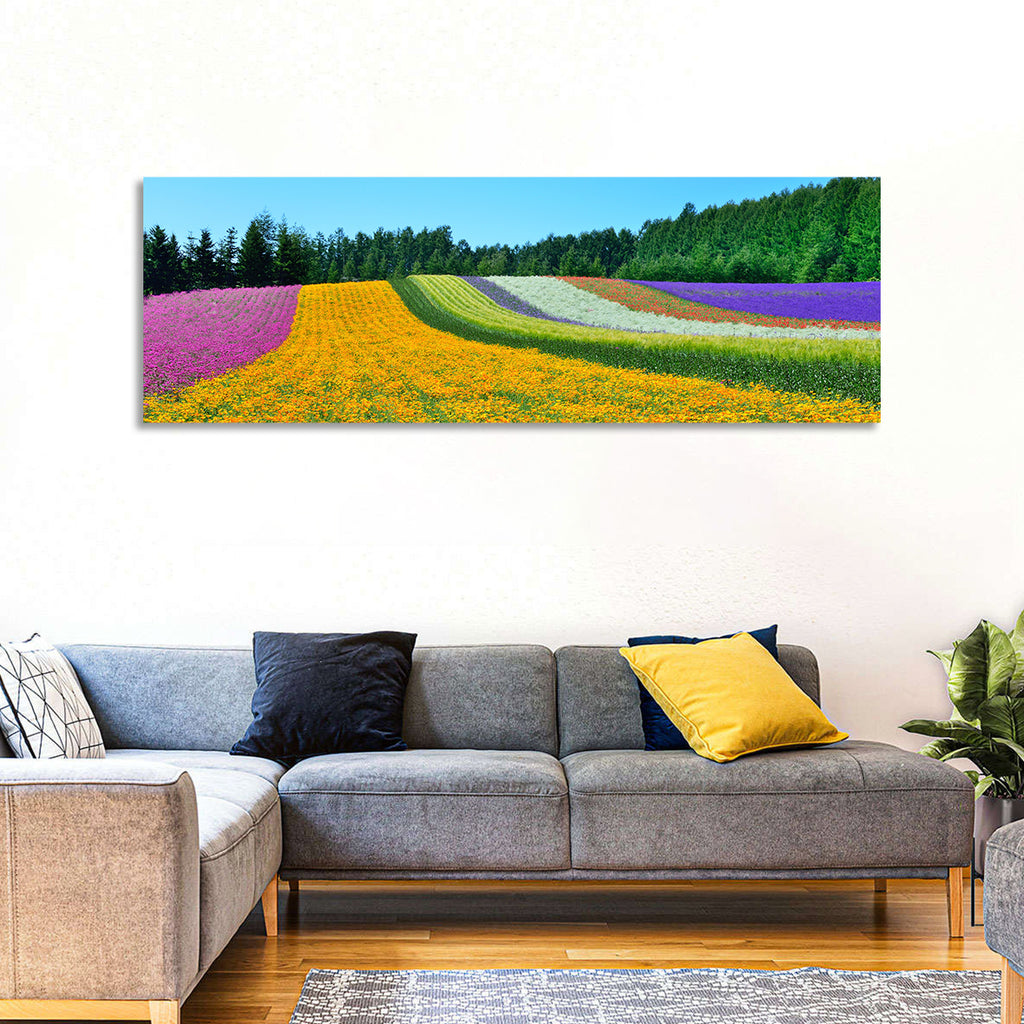 Tomita Flower Fields, Nakafurano Wall Art