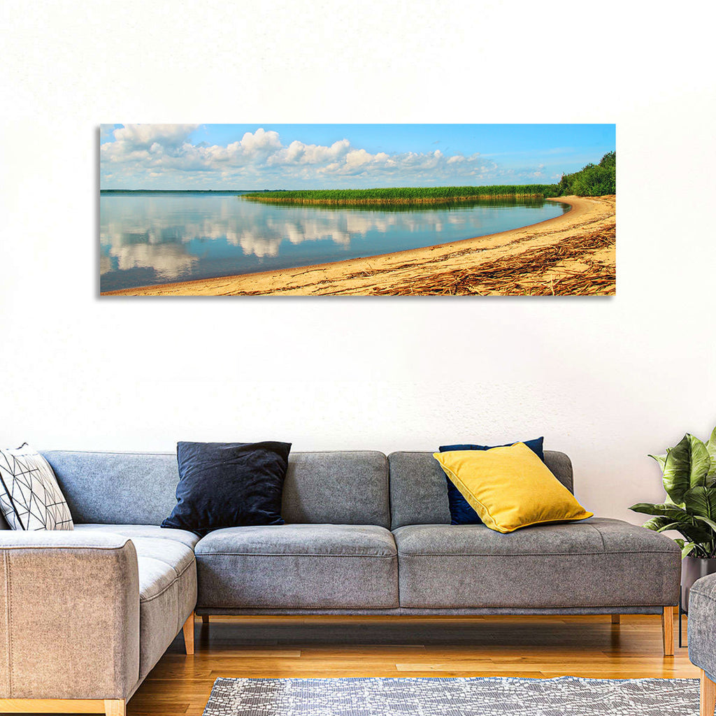 Lake Pskov Shoreline Wall Art