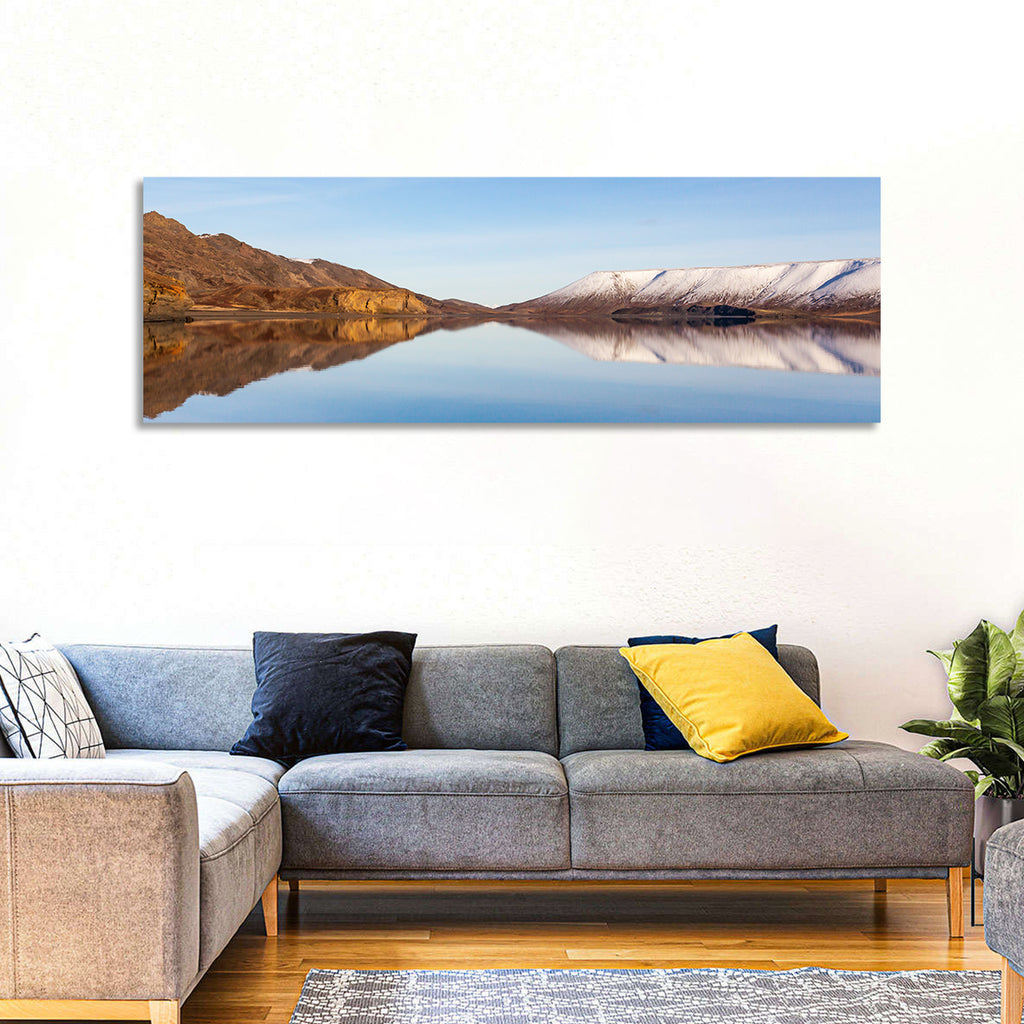 Lake Kleifarvatn Reflection Wall Art