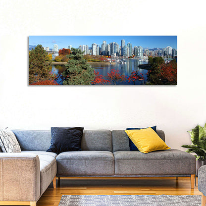 Vancouver Skyline Wall Art