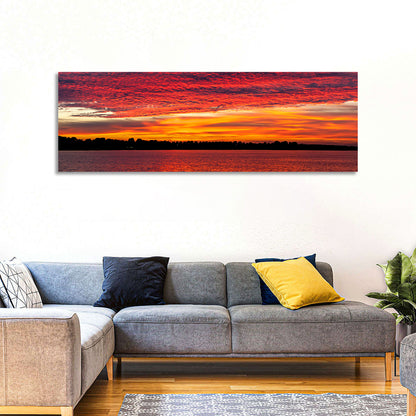 Lake Ijssel Sunset Wall Art