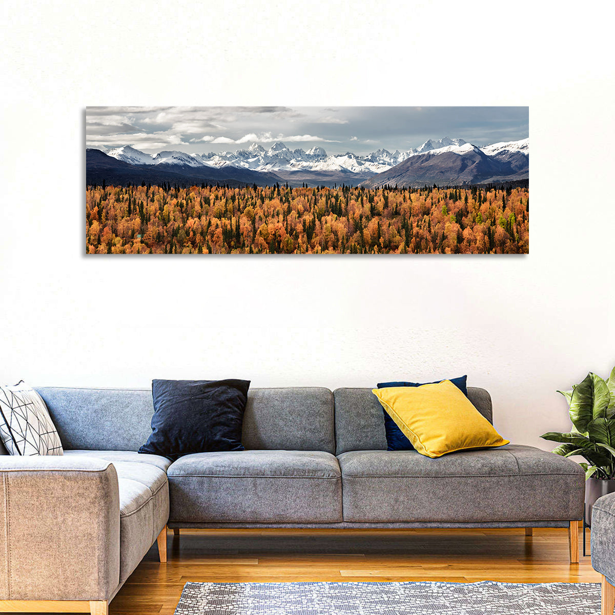 Talkeetna Autumn Landscape Wall Art