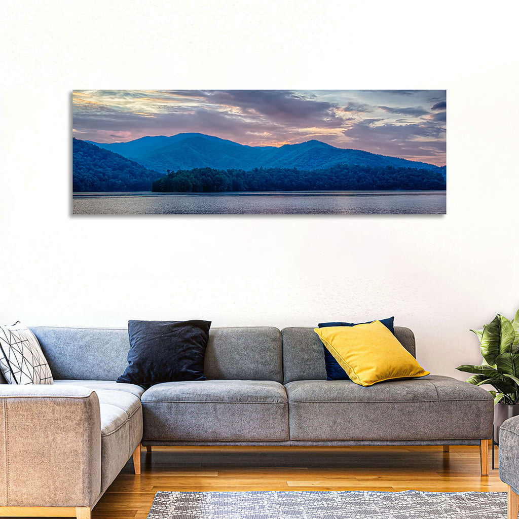 Lake Santeetlah Sunset Glow Wall Art