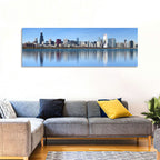 Chicago Skyline Reflection Wall Art