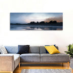 Lake Clark Foggy Shoreline Wall Art