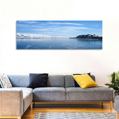 Frozen Lake Sevan Wall Art