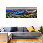 Wanaka Golden Hour Over Roys Peak Wall Art