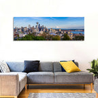 Seattle Skyline with Mount Rainier Wall Art