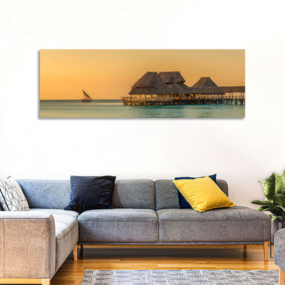Luxury Beach Resort Wall Art