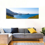 Coastal Cliffs and Lighthouse Bay Wall Art