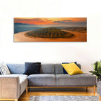 Yellow River Qianshan Bend Wall Art