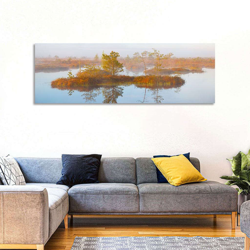 Yelnya Swamp Reflection Wall Art