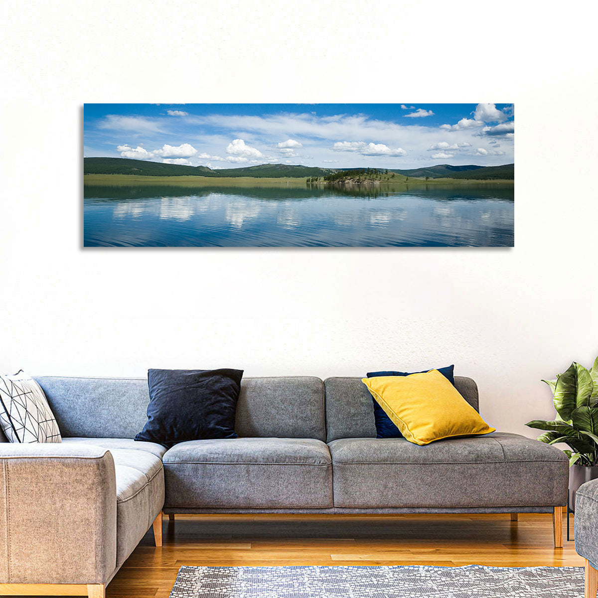Lake Khovsgol Reflection Wall Art